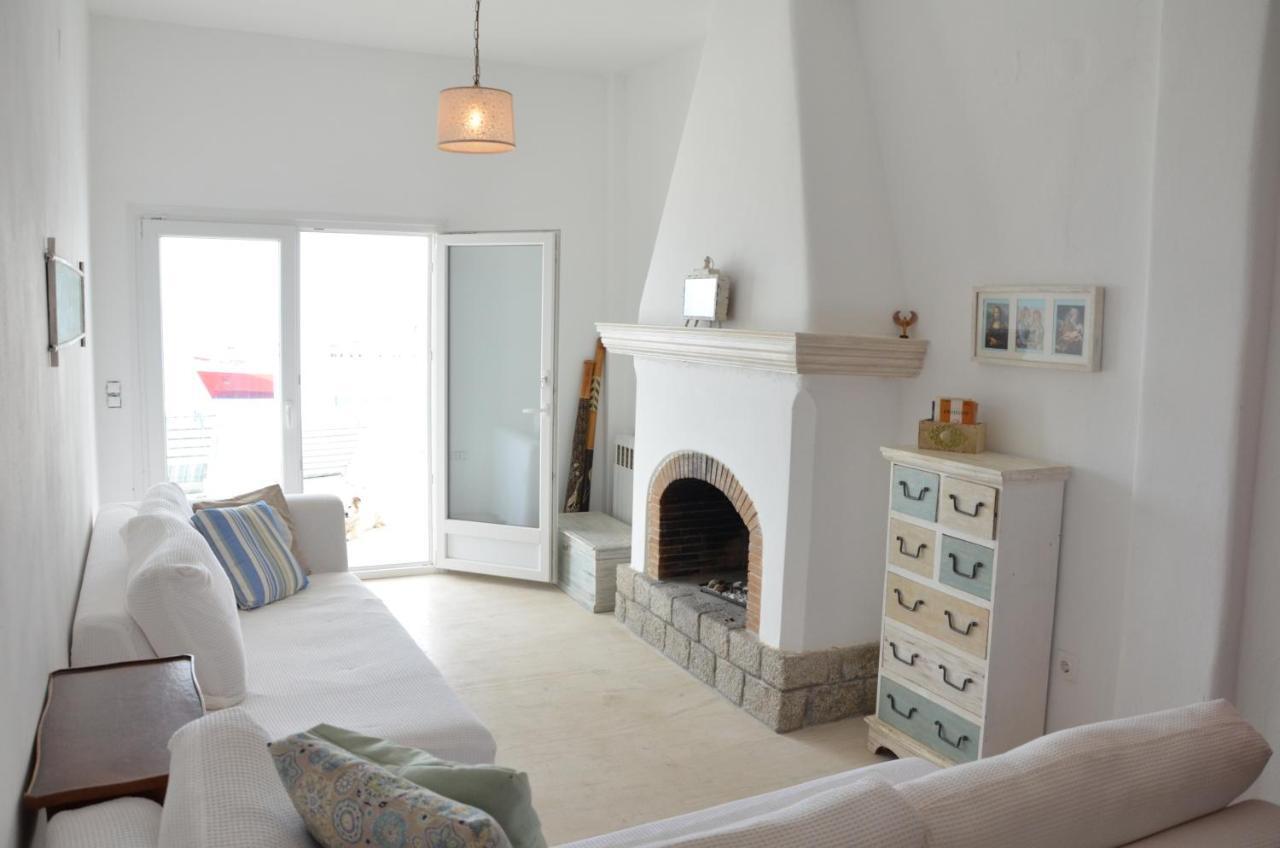 Sunny Guest House New Port Mykonos Тоурлос Экстерьер фото